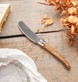 Brilliant Couteau à Beurre Laguiole avec Manche en Bois Naturel, Ens/4 de Brilliant