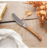 Brilliant Couteau à Beurre Laguiole avec Manche en Bois Naturel, Ens/4 de Brilliant