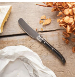 Brilliant Brilliant Laguiole Black Wood Handle Butter Knife, Set of 4