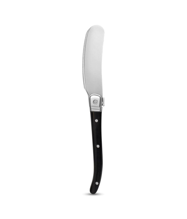 Brilliant Brilliant Laguiole Black Wood Handle Butter Knife, Set of 4