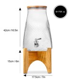 Brilliant Brilliant Patio Acrylic Drink Dispenser 5L