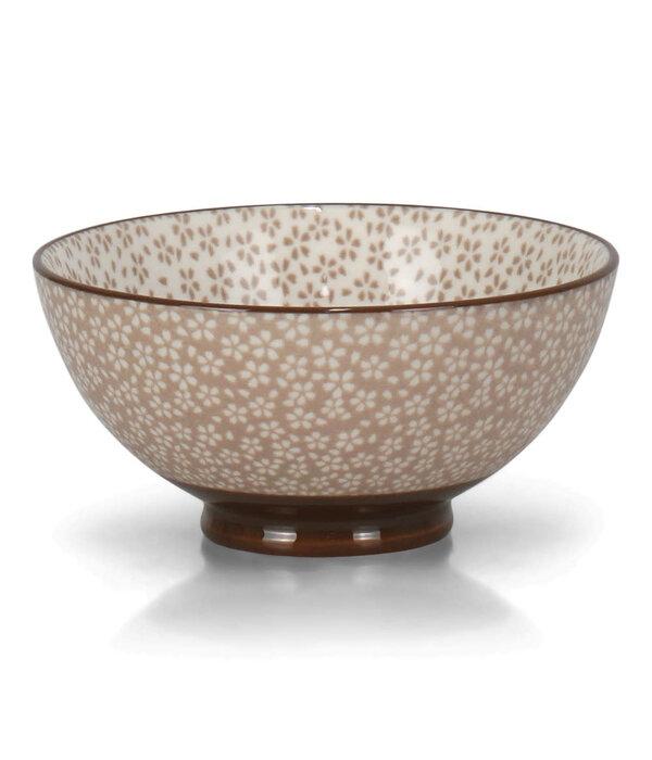 Brilliant Brilliant Bowl "Camille" 10cm, beige with floral print