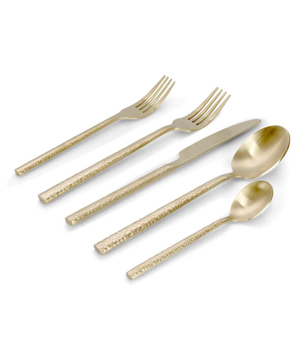 Brilliant Ensemble d'ustensiles Champagne Mat "Classic", 20 pièces de Brilliant