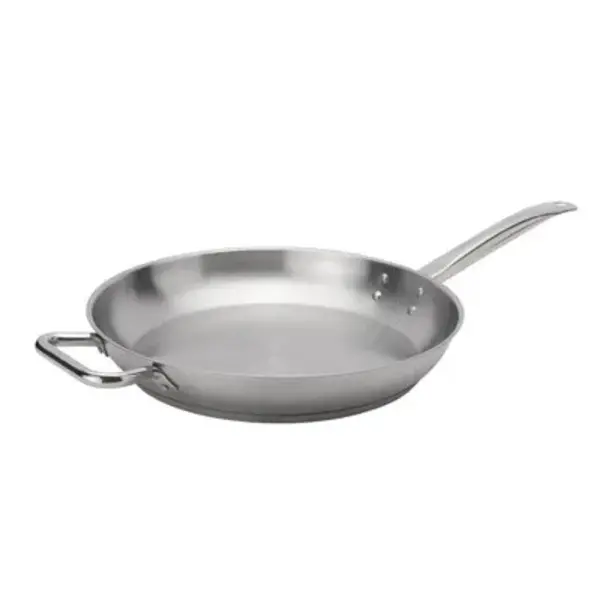 Browne 12.5" Stainless Steel Fry Pan