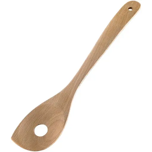 Cuillère trouée pointue en bois de Browne