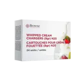 Browne Cream Whipper Chargers, Box of 24