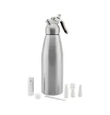 Syphon à crème fouettée 0,5L acier inox de Browne