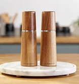 Cole & Mason Cole & Mason "Marlow" Acacia Salt & Pepper Mills, 18 cm, Set of 2