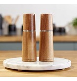 Cole & Mason Cole & Mason "Marlow" Acacia Salt & Pepper Mills, 18 cm, Set of 2