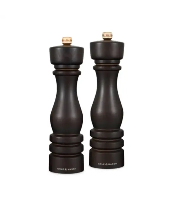 Cole & Mason Cole & Mason "London" Chocolate Salt & Pepper Mills, 22 cm, Set of 2