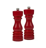 Cole & Mason Moulins à poivre et sel Rouge "London" 18 cm, ens/2 de Cole & Mason