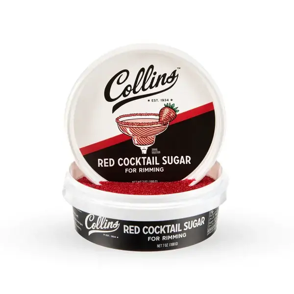Collins Red Cocktail Sugar 7oz
