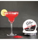 Collins Sucre à cocktail rouge 7 oz de Collins