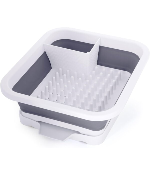 Égouttoir à vaisselle pliable blanc de Copco