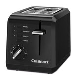Cuisinart Cuisinart 2-Slide Contact Toaster, Black
