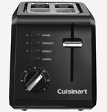 Cuisinart Cuisinart 2-Slide Contact Toaster, Black