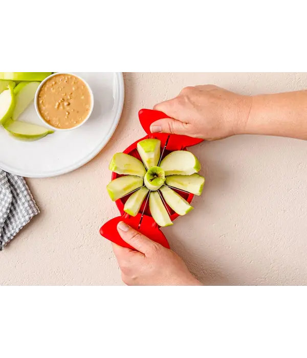 Apple Slicer and Corer 'Flapple', Red