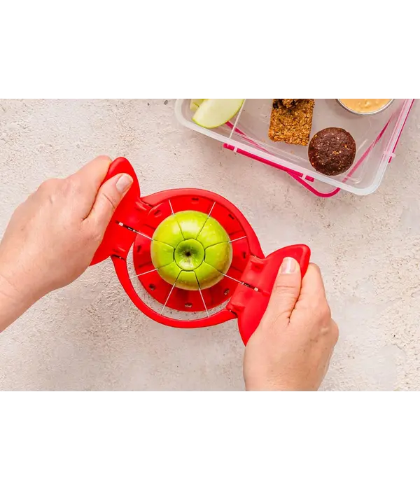 Apple Slicer and Corer 'Flapple', Red