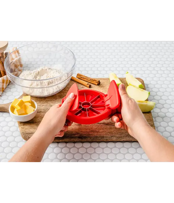 Apple Slicer and Corer 'Flapple', Red