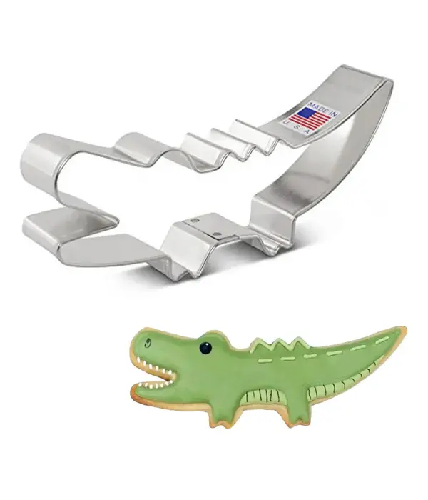 Ann Clark Ann Clark Cookie Cutter alligator 5"