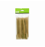 Flat-headed bamboo skewers 9.5", set of 50