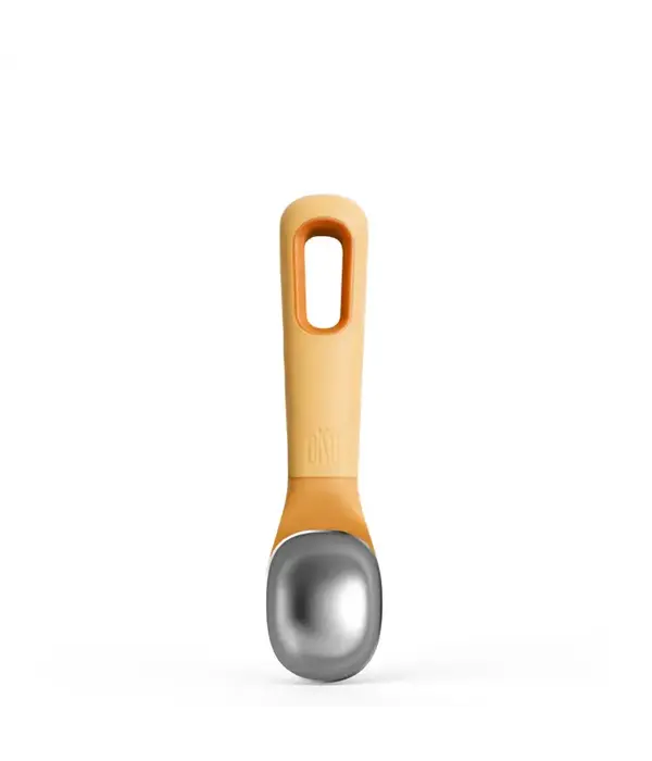 eKu Cuillère à crème glacée en nylon 18 cm, jaune moutarde de Eku