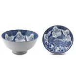 Porcelain Bowl "Phoenix" 15 cm