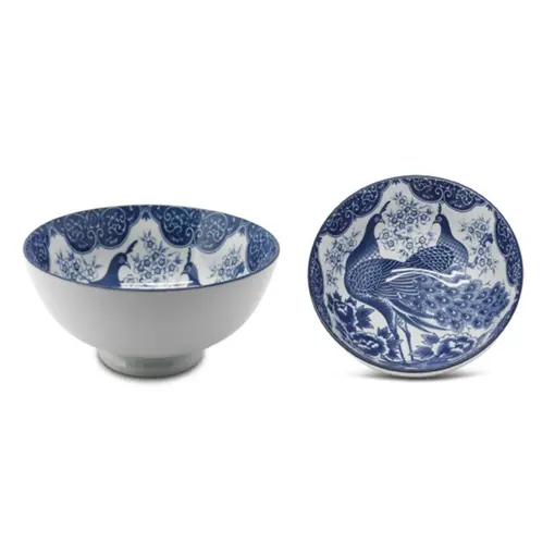 Porcelain Bowl "Phoenix" 15 cm
