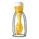 Verre à bière en forme de crâne 355ml avec support de Final Touch