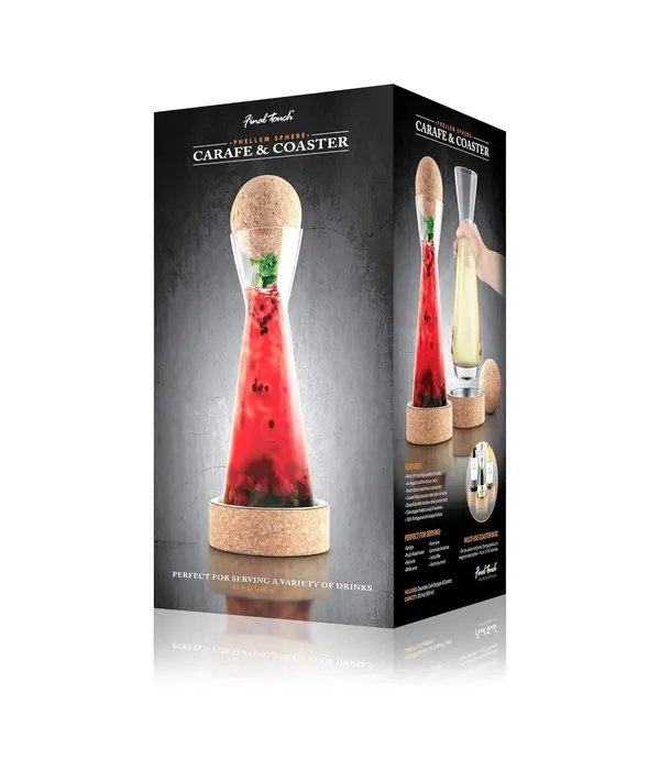 Final Touch Final Touch Carafe with Cork Stopper 900ml