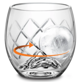Final Touch Verres "On The Rocks" taillés à la main, ens/5 de Final Touch