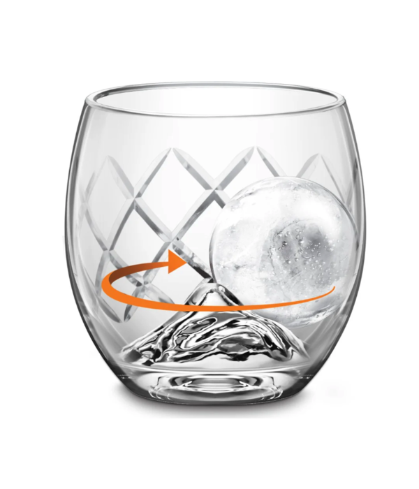 Final Touch Verres "On The Rocks" taillés à la main, ens/5 de Final Touch