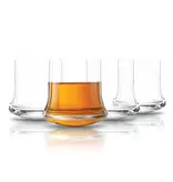 Final Touch Final Touch Rotating Whisky Glasses "Revolve", Set of 4