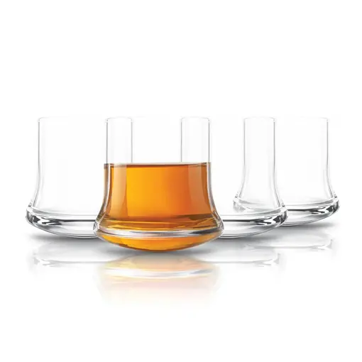 Final Touch Final Touch Rotating Whisky Glasses "Revolve", Set of 4