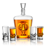 Final Touch Final Touch Brain Freeze Skull Decanter Set