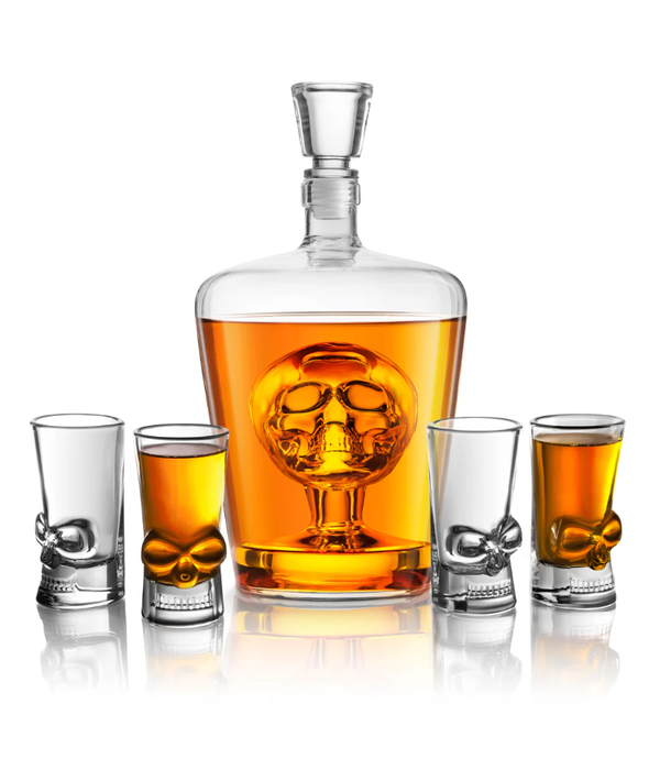 Final Touch Final Touch Brain Freeze Skull Decanter Set