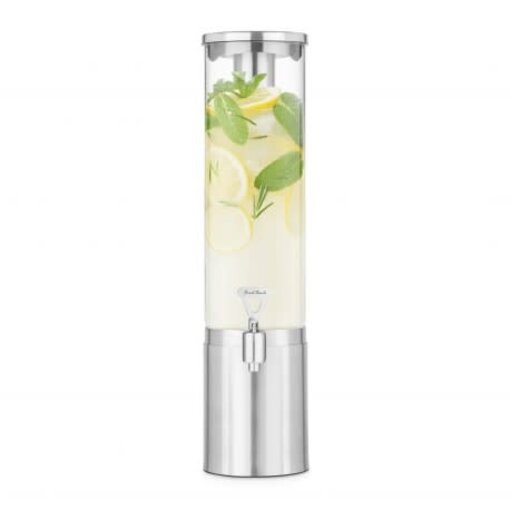 Final Touch Final Touch 2.5 L Stainless Steel & Glass Beverage Dispenser