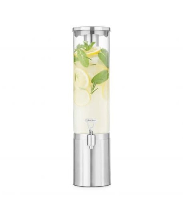 Final Touch Final Touch 2.5 L Stainless Steel & Glass Beverage Dispenser