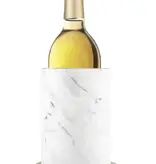 Final Touch Refroidisseur à vin en marbre avec base en liège