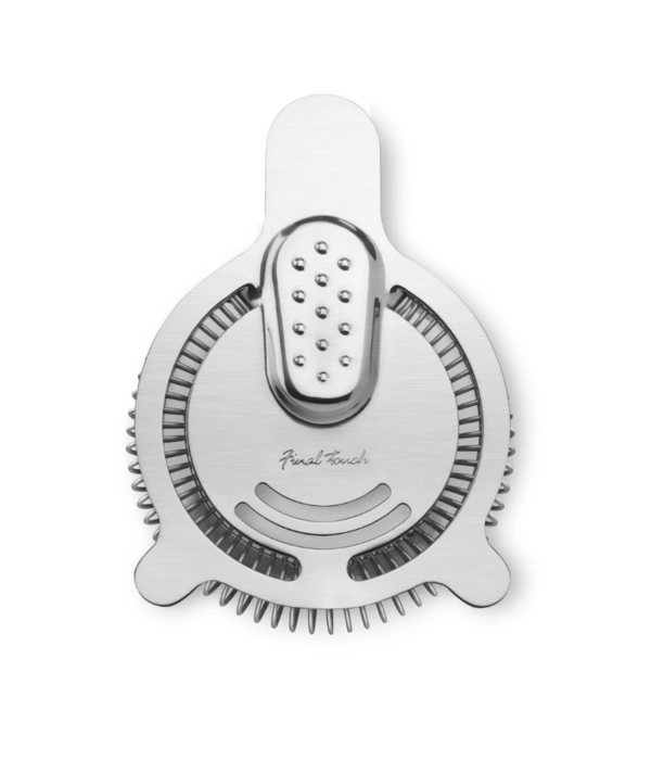 Final Touch Final Touch Stainless Steel Hawthorne Cocktail Strainer