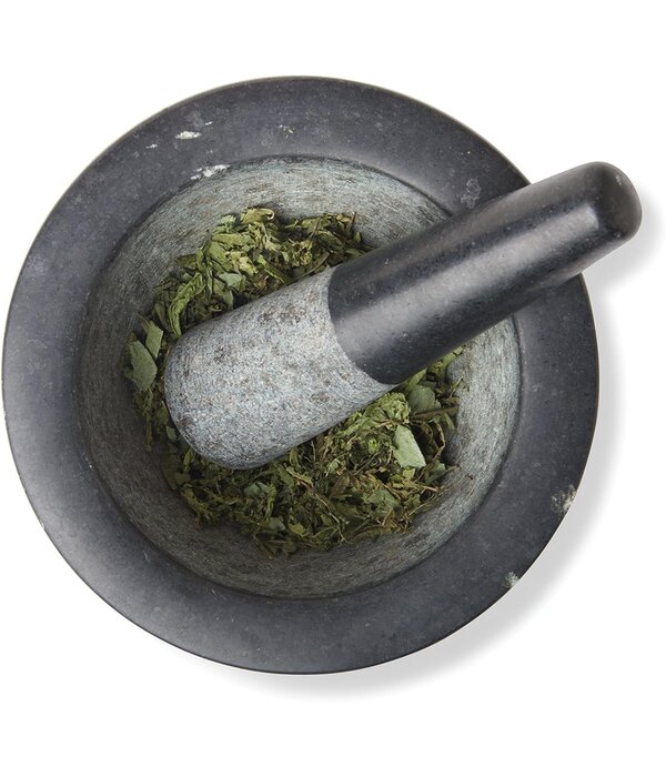 Fox Run Fox Run 7" Mortar & Pestle, Black Granite