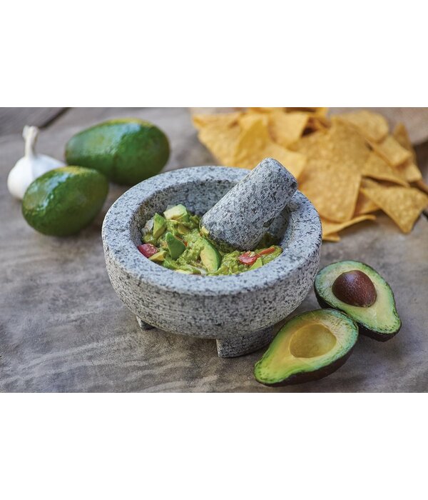 Fox Run Fox Run 8" Granite Molcajete Mortar & Pestle