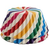 Fox Run Fox Run Colorful Pinwheel Bake Cup, Set of 50