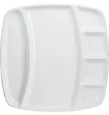 Trudeau Trudeau Square Fondue Plates, set of 4