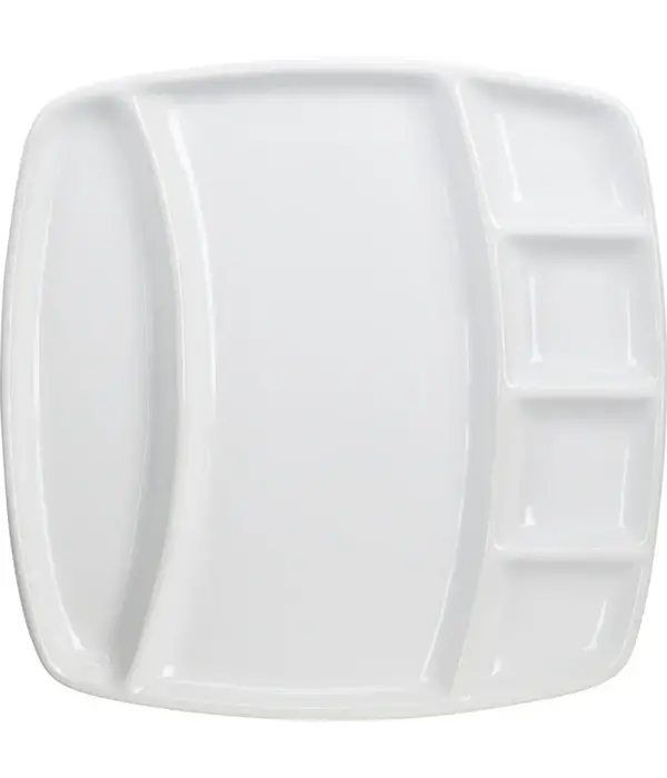 Trudeau Trudeau Square Fondue Plates, set of 4