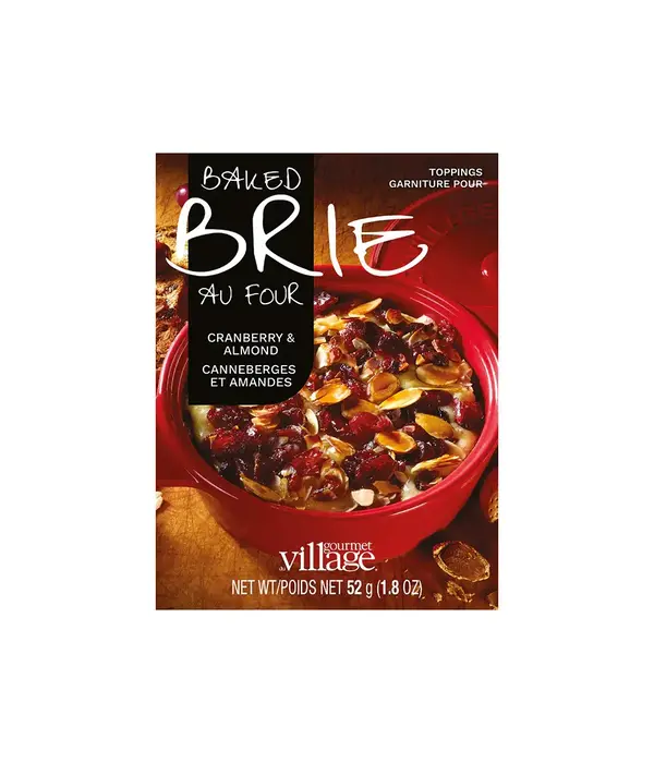 Gourmet du Village Mélange pour brie Canneberges et amandes 52g de Gourmet du Village