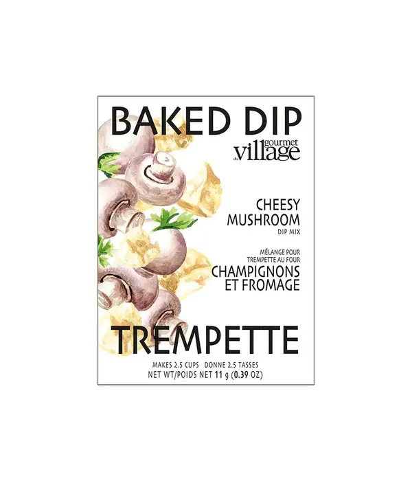 Gourmet du Village Mélange pour trempette Champignons et fromage 11g de Gourmet du Village