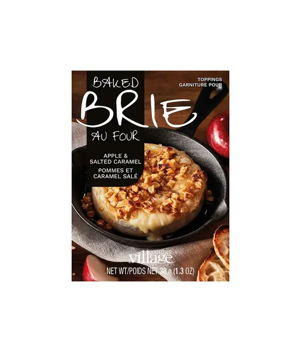 Gourmet du Village Gourmet du Village Apple and Salted Caramel Brie Topping Mix 38g