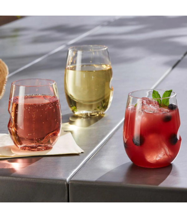 Verres à vin 12oz "Govino", ens/4 de Cuisivin