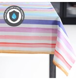 Harman Harman Water Color Stripes Table Cloth 60 x 120"